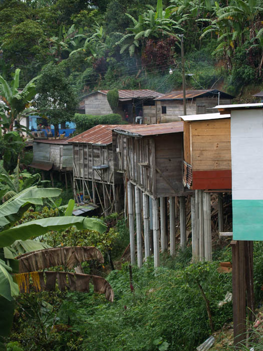 Guatemalská horská vesnice