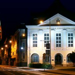 Opava - Slezská universita a Evangelický kostel