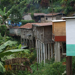 Guatemalská horská vesnice