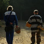 Fotograf,  nebo houbař ??