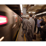 ...Wall Street Subway...