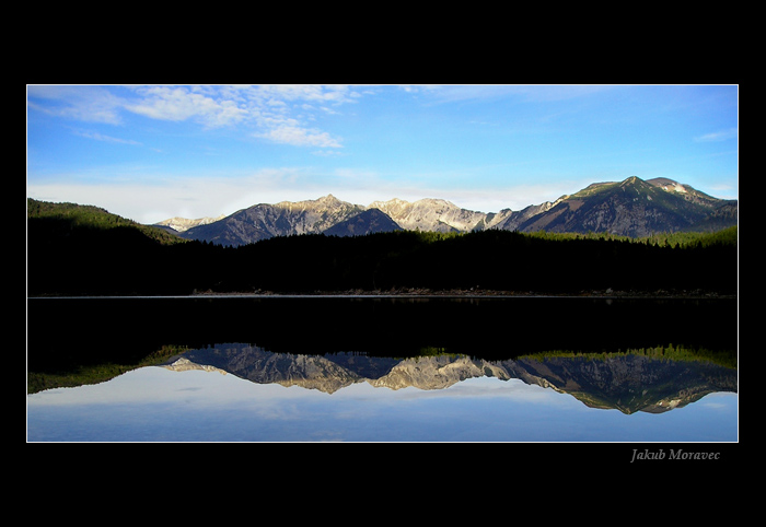 Eibsee pod Zugspitzí