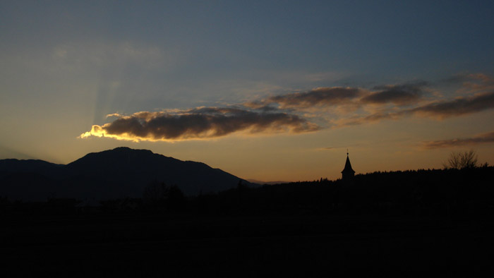 zapad slnka na liptove