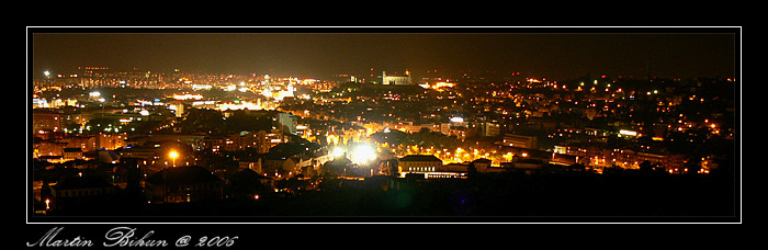 Nočná Bratislava