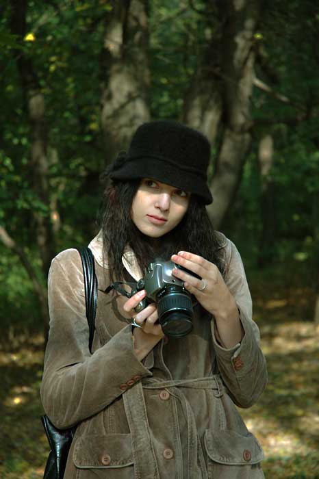 Portret fotografky