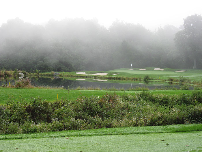 Morning on the golf course