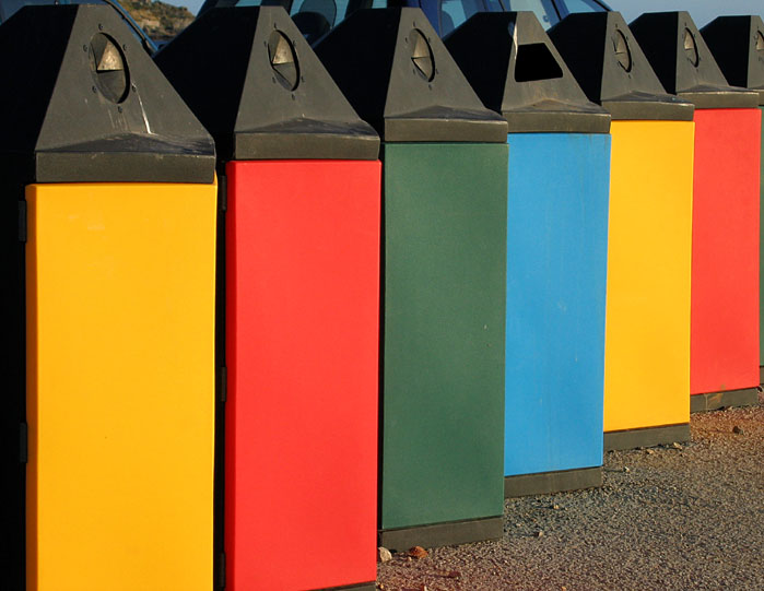 Farebny svet odpadkov