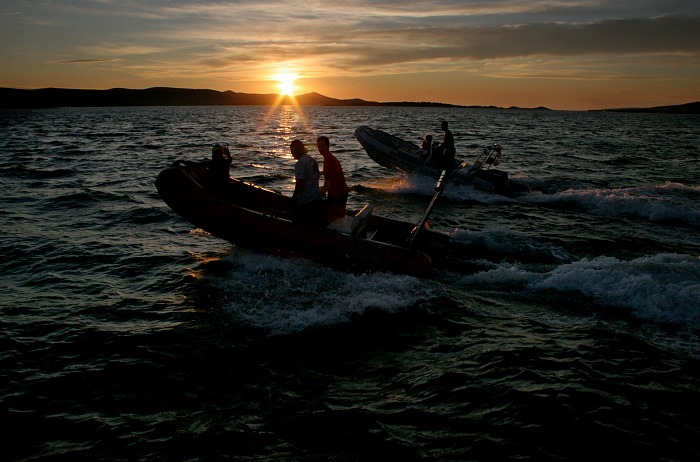 ...večerní projížďka...