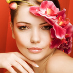 FrenchManicure with Cat Eyes alebo OrchideovaBjuty2