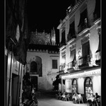 Večerní ulička v Seville