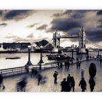 Pohyb pri Tower Bridge