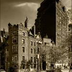 Corner house........