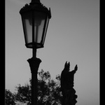 podvečer na Karlově mostě