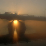 Raní mlha nad řekou