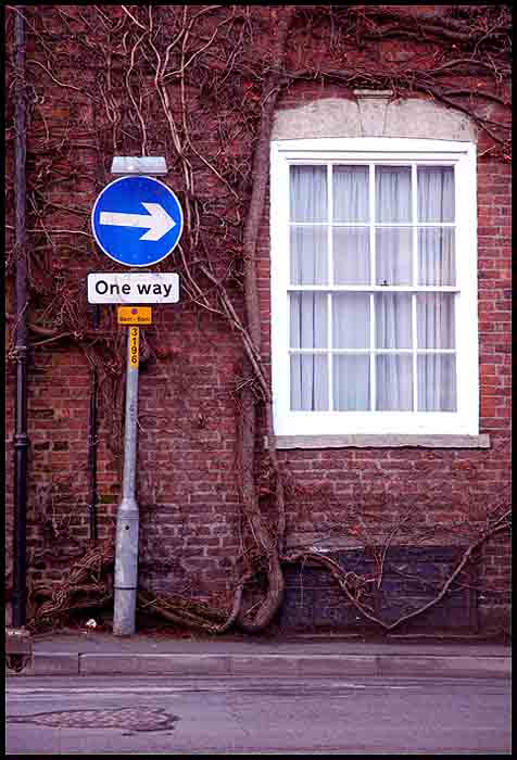 One way
