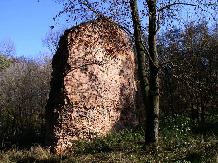 hrad Parič - jeseň