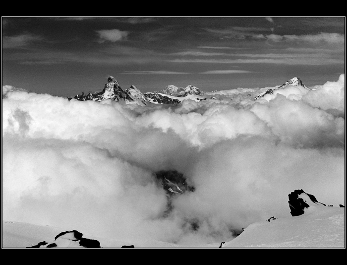 Od Allalinhornu k Mont Blancu