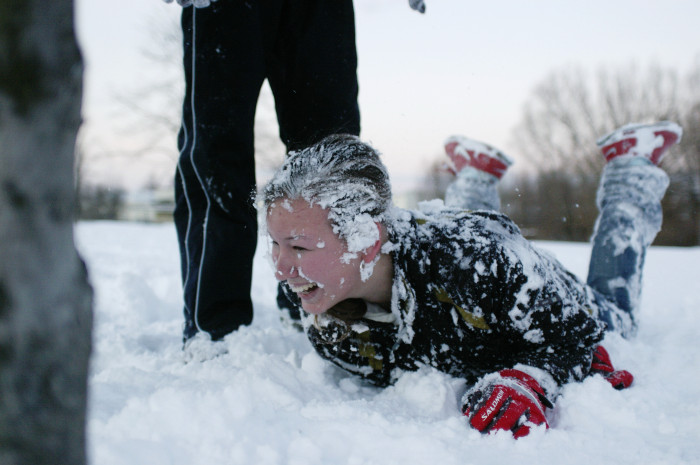 sněhové radovánky