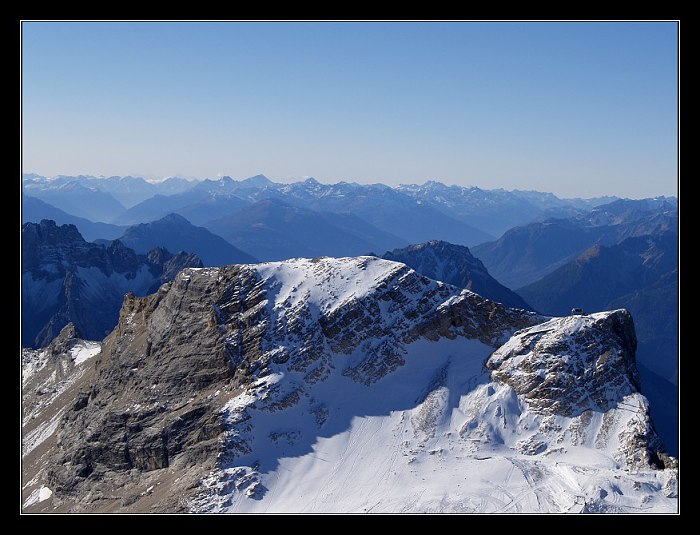 Pohled z Zugspitze