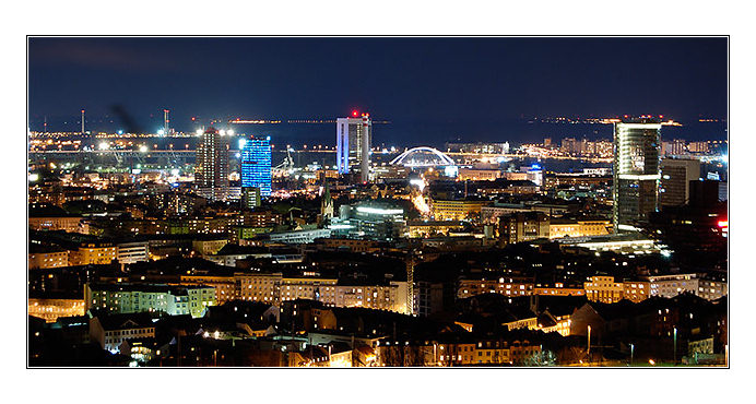Nočná Bratislava