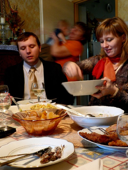 ...únos dieťaťa počas vianočnej večere...