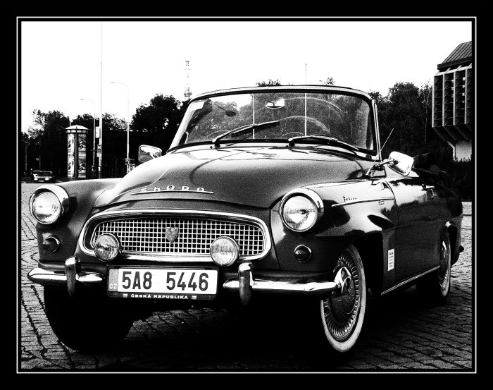 retro autíčko