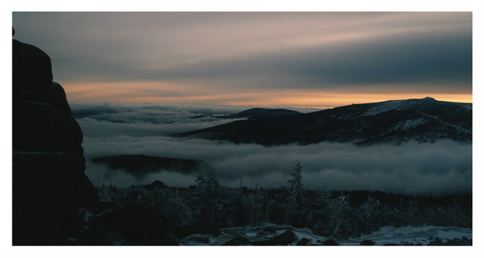 Casne rano na Krkonosskem hrebenu