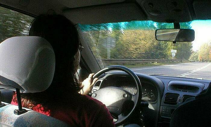 Bacha!!! ženská za volantem