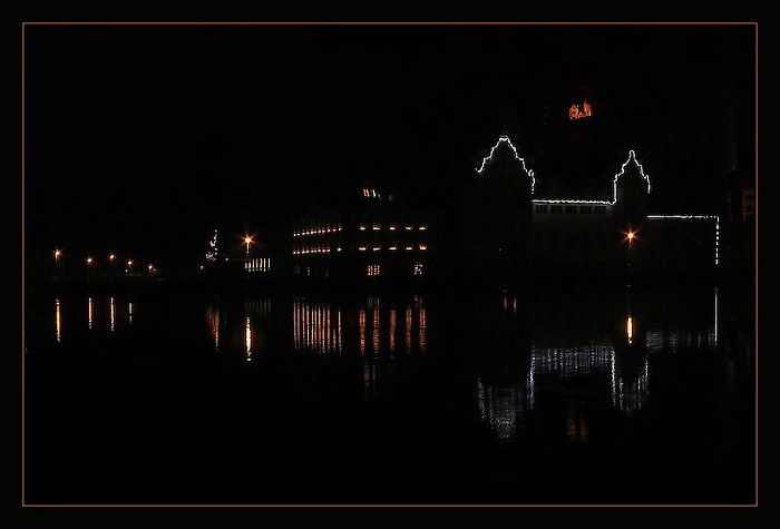 Město na vodě a na nebi...