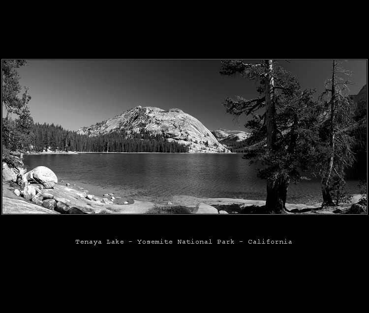 Tenaya Lake Panorama II.