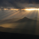 Nad středohořím....