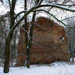 hrad Parič - zima