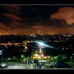 Nocny Pariz pod Sacre Coeur