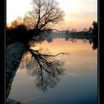 Západ nad Berounkou