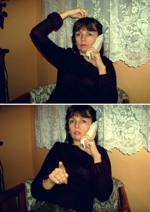 mama opička, mama prstíček