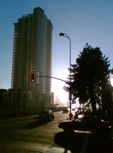 ráno ve Vancouveru