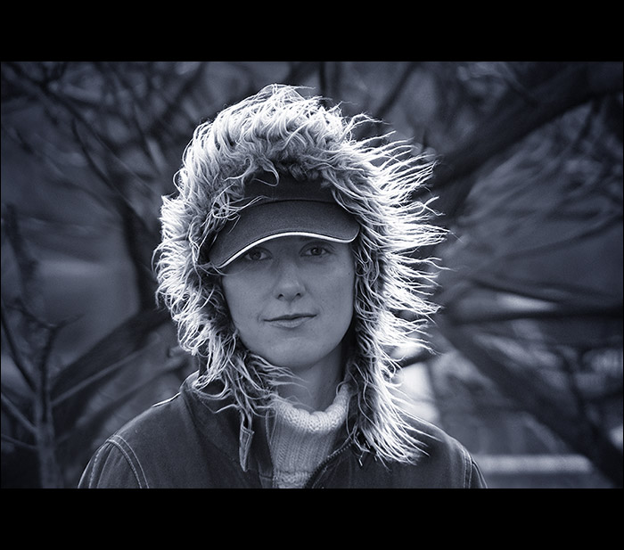 zimny portret