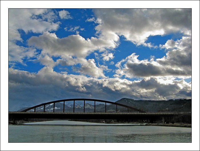over the river