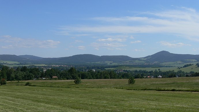 Panorama Lužice