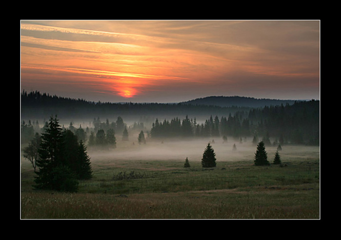 Šumavské ráno
