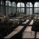 ... v letní restauraci ...