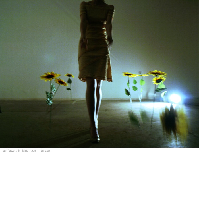 Sunflowers in living room II