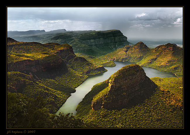 Blyde River Canyon - po bouřce