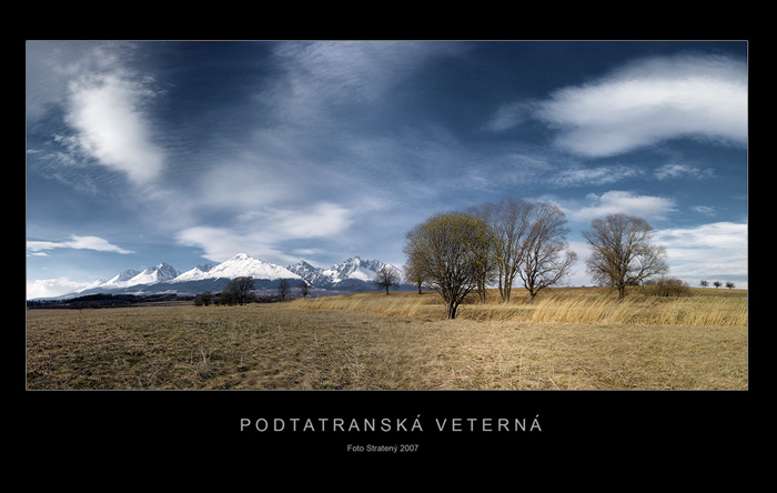 Podtatranská veterná