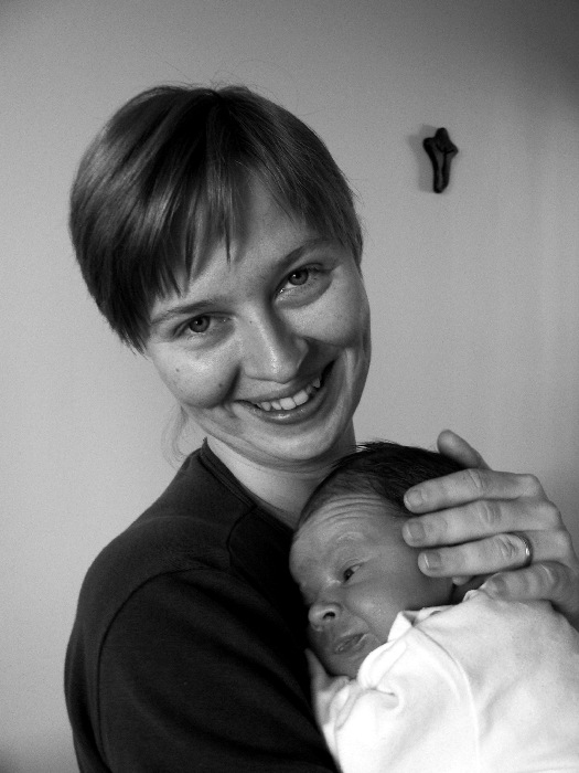 ...maminka a martinko...