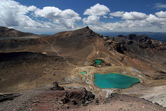 Emeralda lakes - Tongariro Crossing