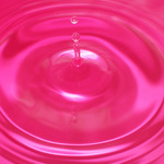 Voda a trochu šťávy značky Hamé chuť malina:-)