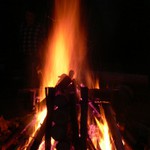 Táborový oheň