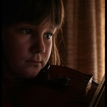 malá houslistka - 2