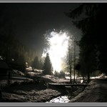 konec roku na horách